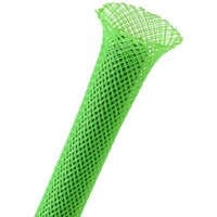 Main product image for Techflex 3/4" Expandable Braided Cable Sleeving 25 ft. Neon Green 082-374